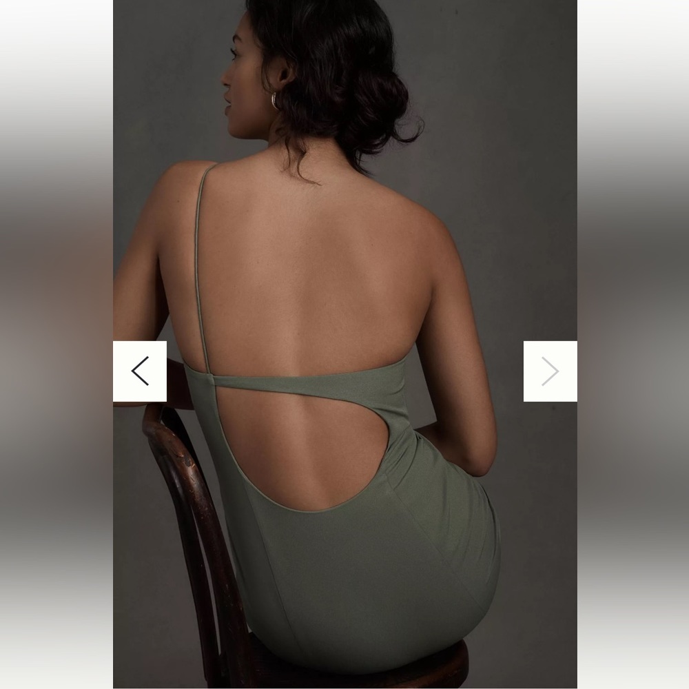 BHLDN Miranda Crepe Midi Dress BHLDN by Anthropologie -size 10 - fully lined.new